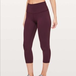 Lululemon Wunder Under Crop (High-Rise) 21”